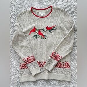 Christopher & Banks Bird Sweater
